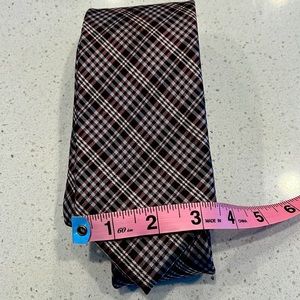 Men’s Dockers Neck Tie Maroon with light blue accents